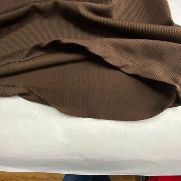 Vintage David Homison Mid Mod Brown Turtleneck Long Sleeve Mens Shirt M - Picture 4 of 8